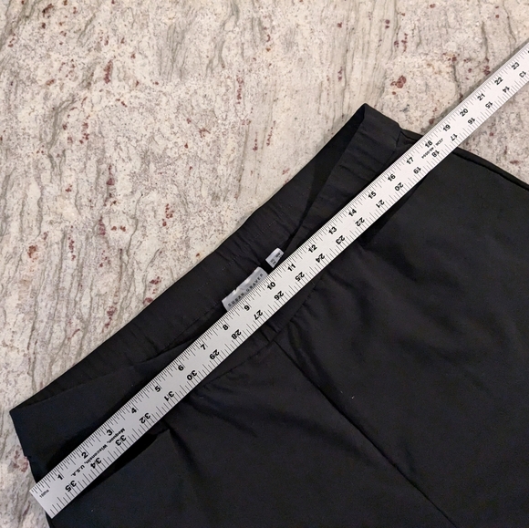 Susan Graver Women's Premium Stretch Straight Leg Pull-On Pants Black Size 18W - Picture 9 of 11